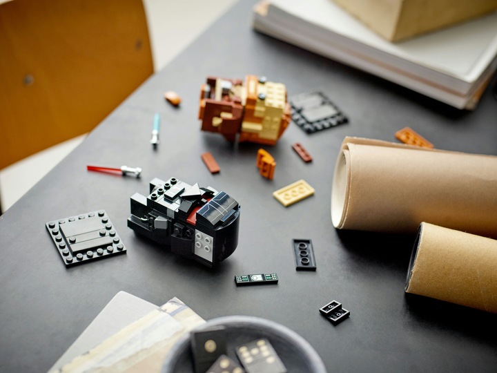 Immagine prodotto LEGO BrickHeadz - Obi-Wan Kenobi e Darth Vader (40547, LEGO Brickheadz)