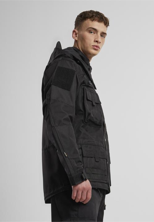 Actual product image Brandit Performance outdoor jacket size S colour black (S)