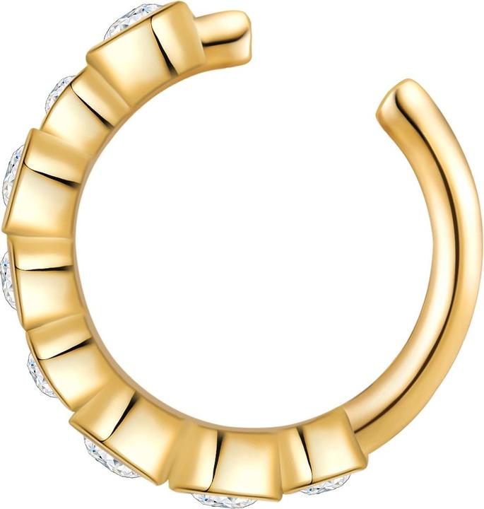 Produktbild Lulu & Jane Damen Metall-Legierung verziert mit Kristallen von Swarovski® gelbgold - 29517 (Metall-Legierung)