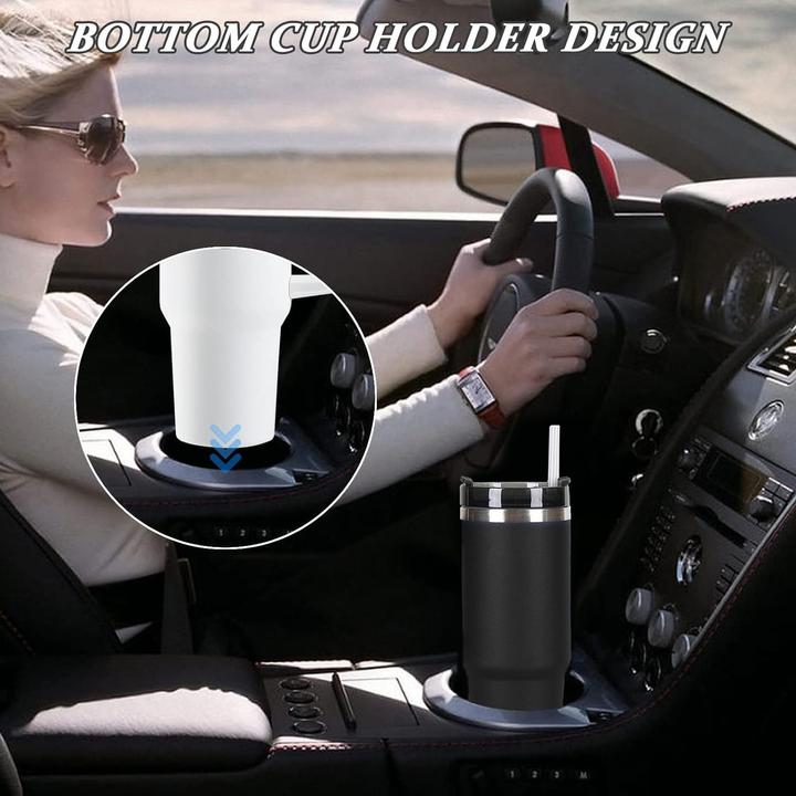Produktbild ASMI Edelstahl Vakuum Thermobecher, Kaffeebecher, Auto-Tumbler-Becher, 900ml (0.89 l)