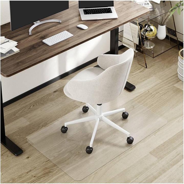 Produktbild LogiLink Bodenschutzmatte, 120x75x0,2 cm, wasserresistent, glänzende Oberfläche, transparent (120 x 75 cm)