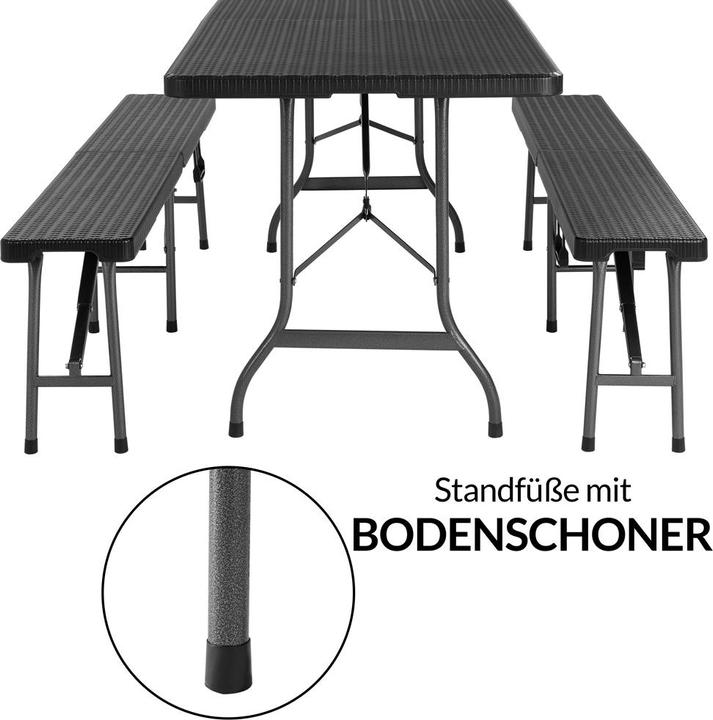 Actual product image Casaria Table Bench Set (180 cm)