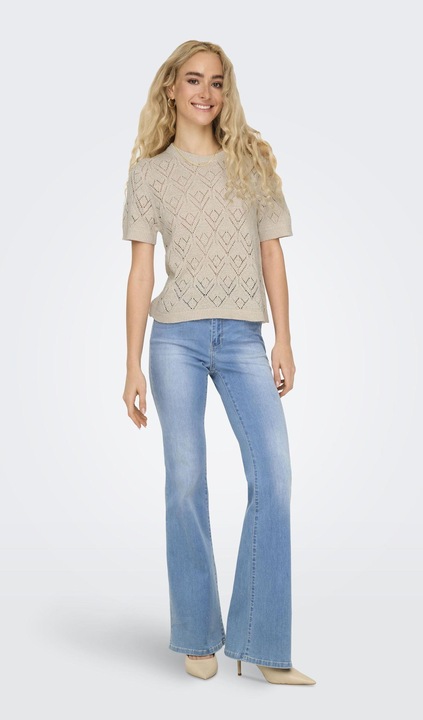 Actual product image Only Onlsunny S/S Structure Pullover Knt Nca (XL)