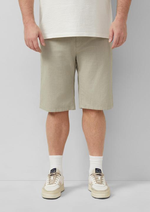 Image du produit s.Oliver Phoenix: Bermuda mit Straight Leg und Struktur (46)