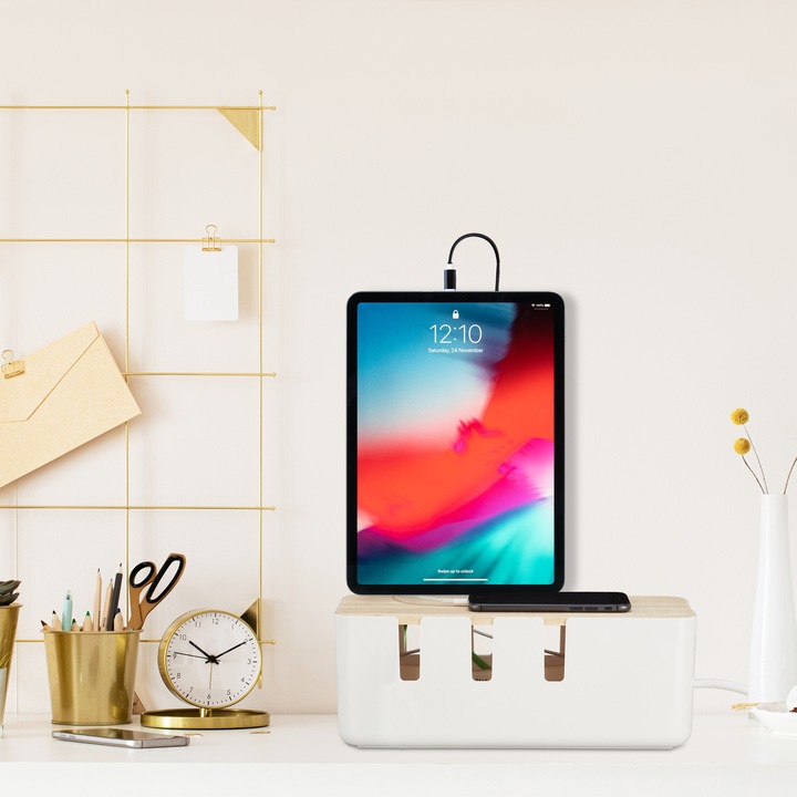 Produktbild Relaxdays Kabelbox