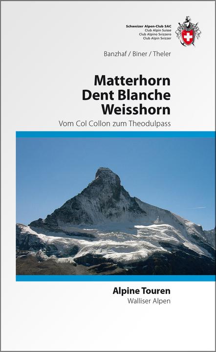 Actual product image Walliser Alpen: Matterhorn / Dent Blanche / Weisshorn (German, Hermann Biner, 2010)