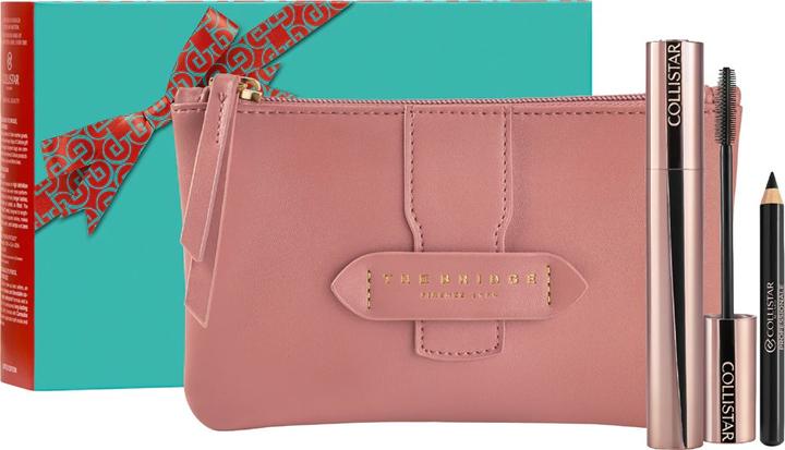 Collistar - INFINITO MASCARA +PROFESSIONALE MINI MATITA OCCHI + POCHETTE (Black)