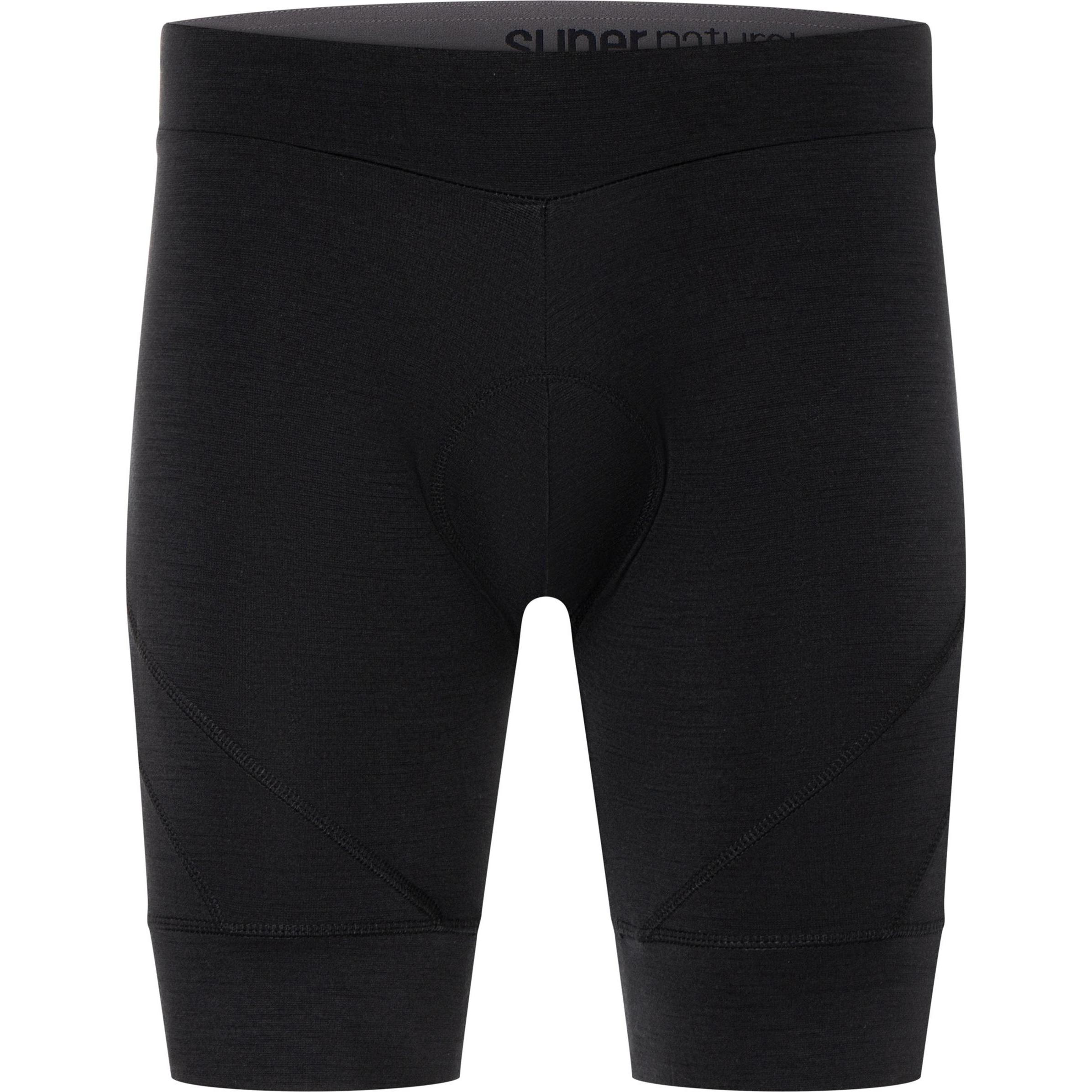 Super Natural, Herren, Velohosen, Gravier Shorts (M), Schwarz, M