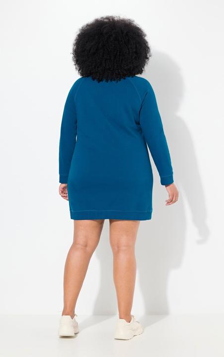 Produktbild Ulla Popken Sweatkleid, Stehkragen, Langarm, Taschen (62)