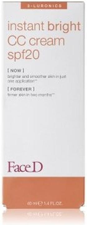 Actual product image FaceD Face D CC Cream SPF20 Color Correction Cream Caramel Dark (Caramel)