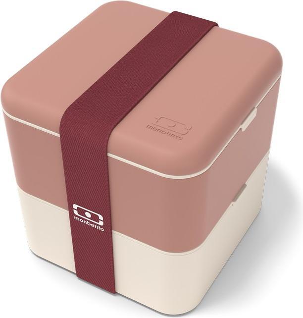 Monbento Lunchbox Bento Square FR, Rosa Mokka