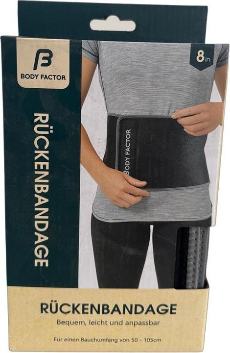 Body Factor Rückenbandage