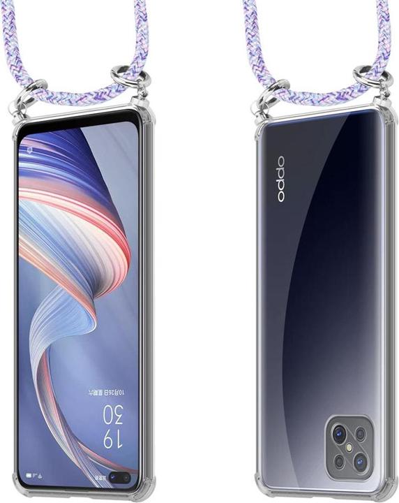 Produktbild Cadorabo TPU Handy Kette SILBER Cover