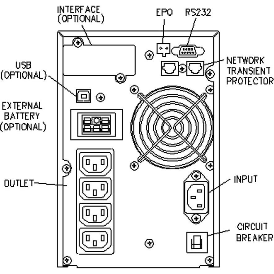 Thumbnail - Roline ProSecure II 1000 (1000 VA, 700 W, Online-Doppelwandler USV), USV