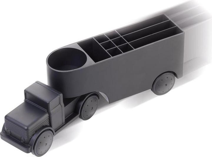 Immagine prodotto Troika OFFICE TRUCKER portamatite e porta graffette, nero opaco