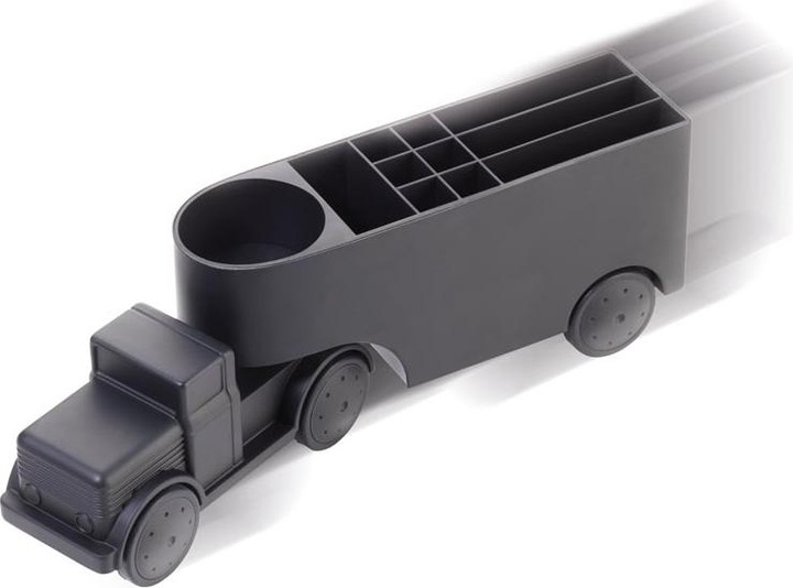 Actual product image Troika OFFICE TRUCKER pencil holders and paper clip holders, matt black
