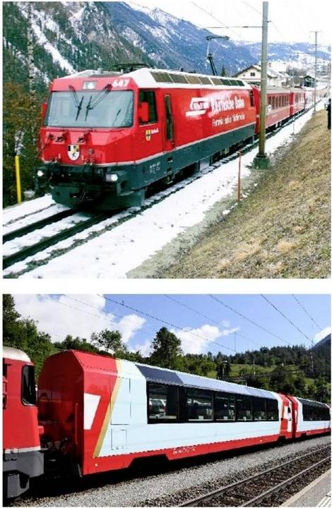 Image du produit Kato Glacier Express Excellence Class 3-teilige Grundeinheit Spur N (Voie N)