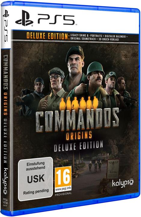 Produktbild Commandos: Origins - Deluxe Edition (PS5, Multilingual)