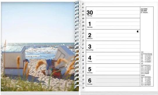 Actual product image Sea Magic Photo Calendar 2025 (17 x 20 cm)