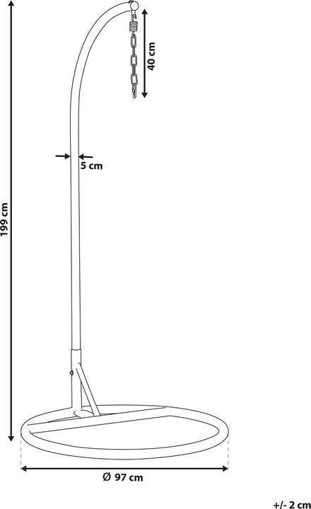 Produktbild Beliani Stan (90 kg)