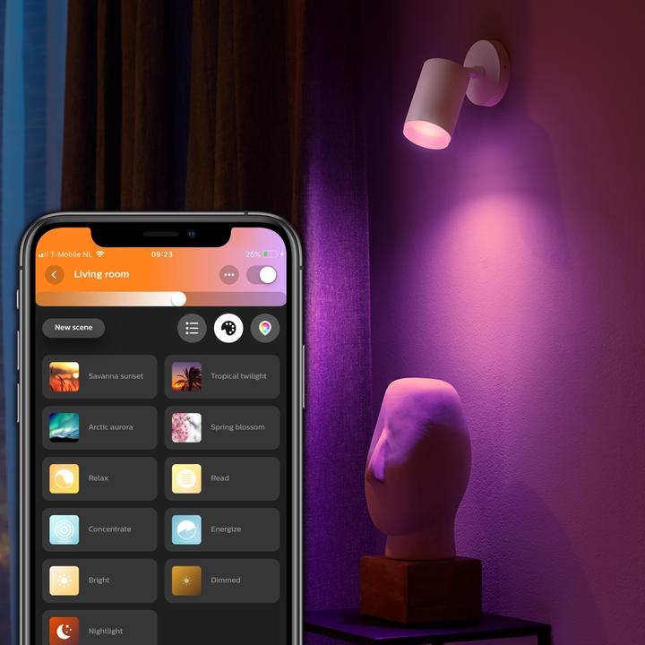 Actual product image Philips Hue Fugato Base BT (350 lm, GU10)