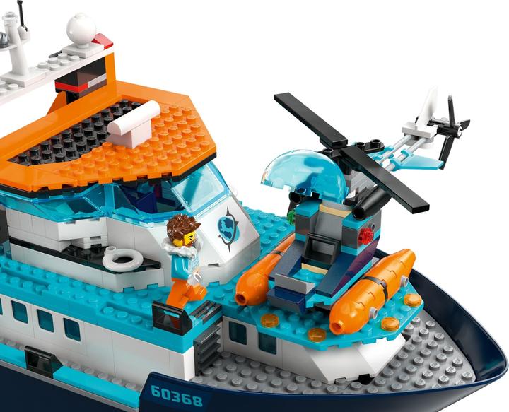 Image du produit LEGO Navire de recherche sur l'Arctique (60368, LEGO City)