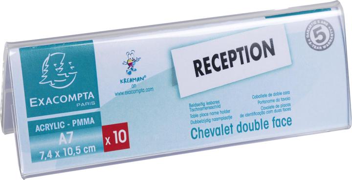 Actual product image Exacompta Table leaflet stand (A7, Across)