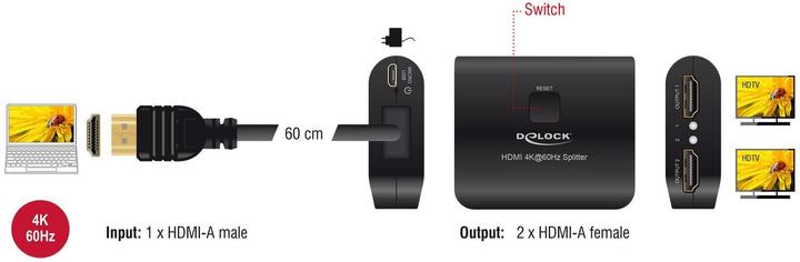 Produktbild Delock HDMI Splitter