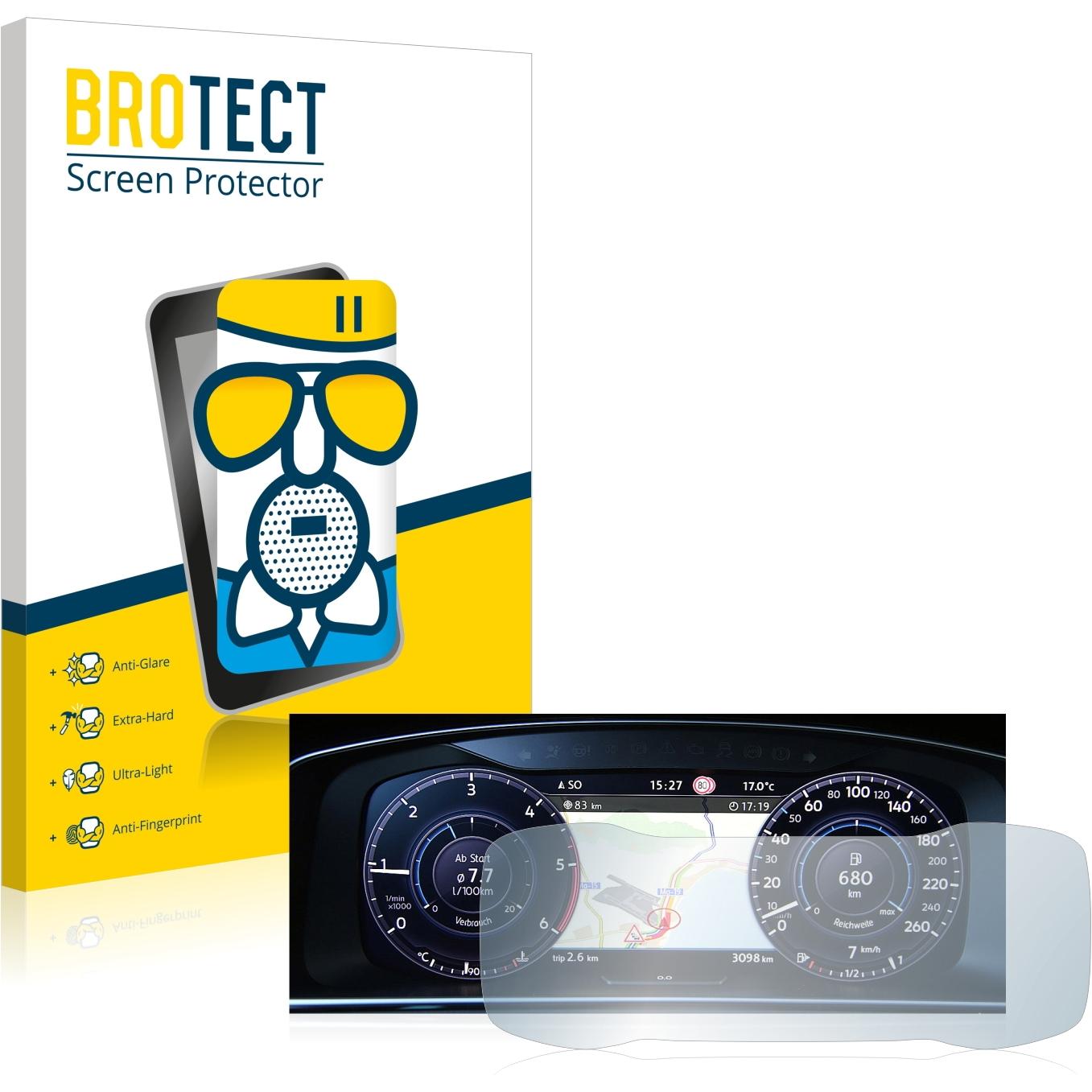 BROTECT, Fahrzeug Navigation Zubehör, AirGlass Panzerglasfolie Matt