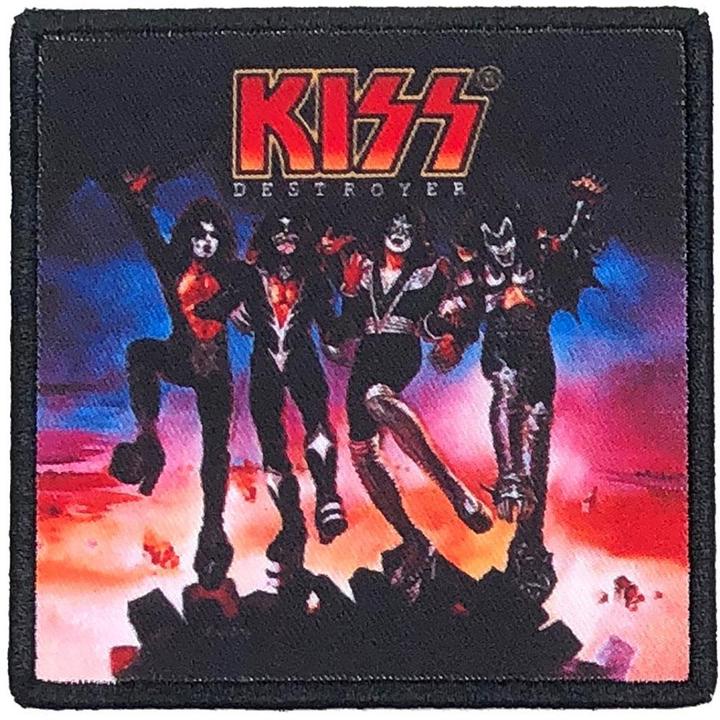 KISS Écusson thermocollant Destroyer Standard (8.60 x 8.60 cm)