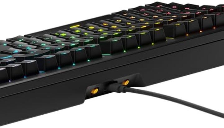 Actual product image Glorious GMMK 3 HE 100 % Custom Gaming Keyboard - Pre-Built, ISO (DE), Fox HE Switches, black (Germany, Cable)