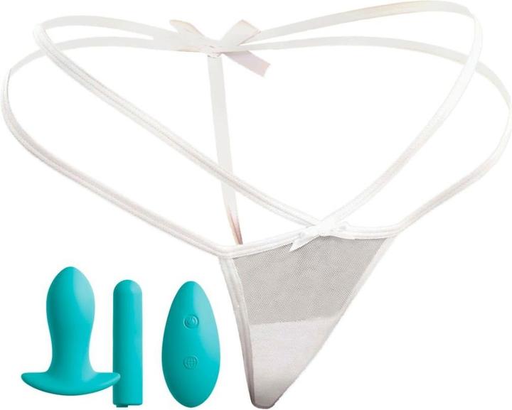 Produktbild Pipedream Hookup Panties Sexy Tanga mit Analplug, Bullet und Fernbedienung (L, XL)