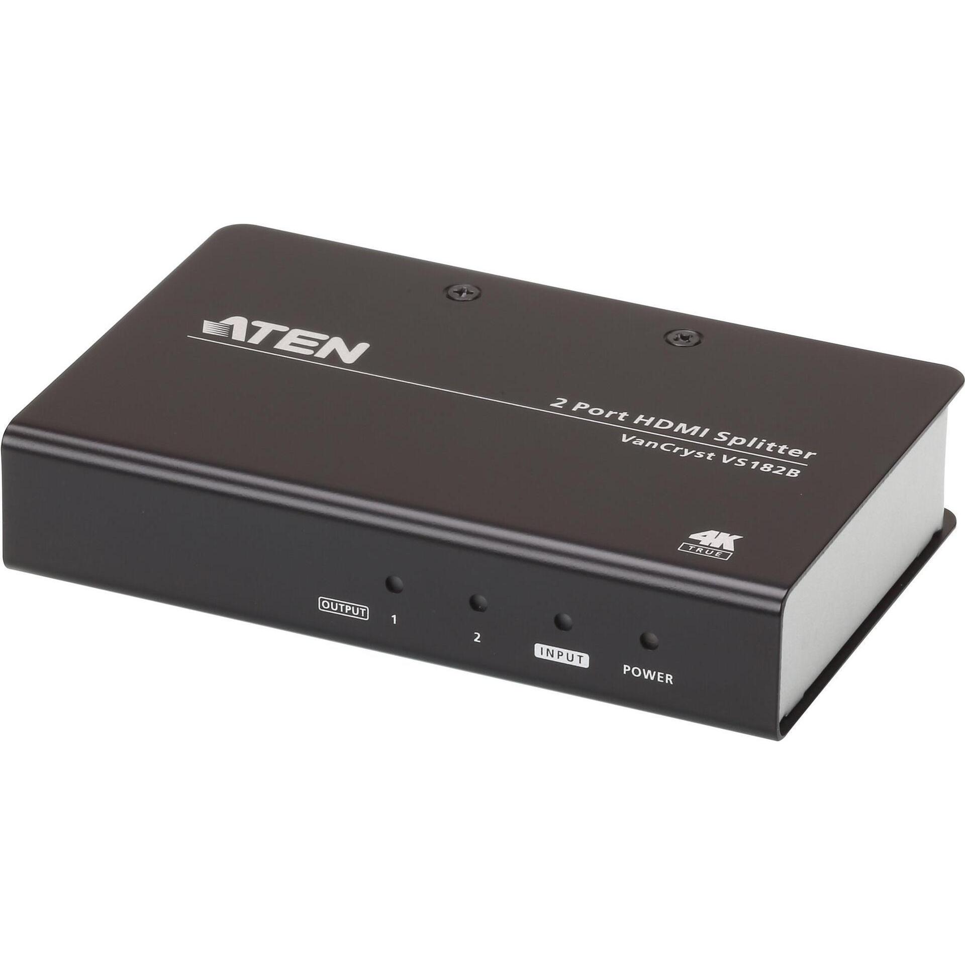 Aten VS182B: 2Port HDMI-Splitter 4096x2160, Switch Box