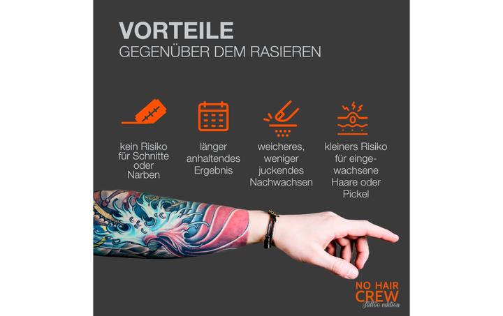 Produktbild No Hair Crew Enthaarungscrème Tattoo Edition 150 ml (150 ml, 1 x)