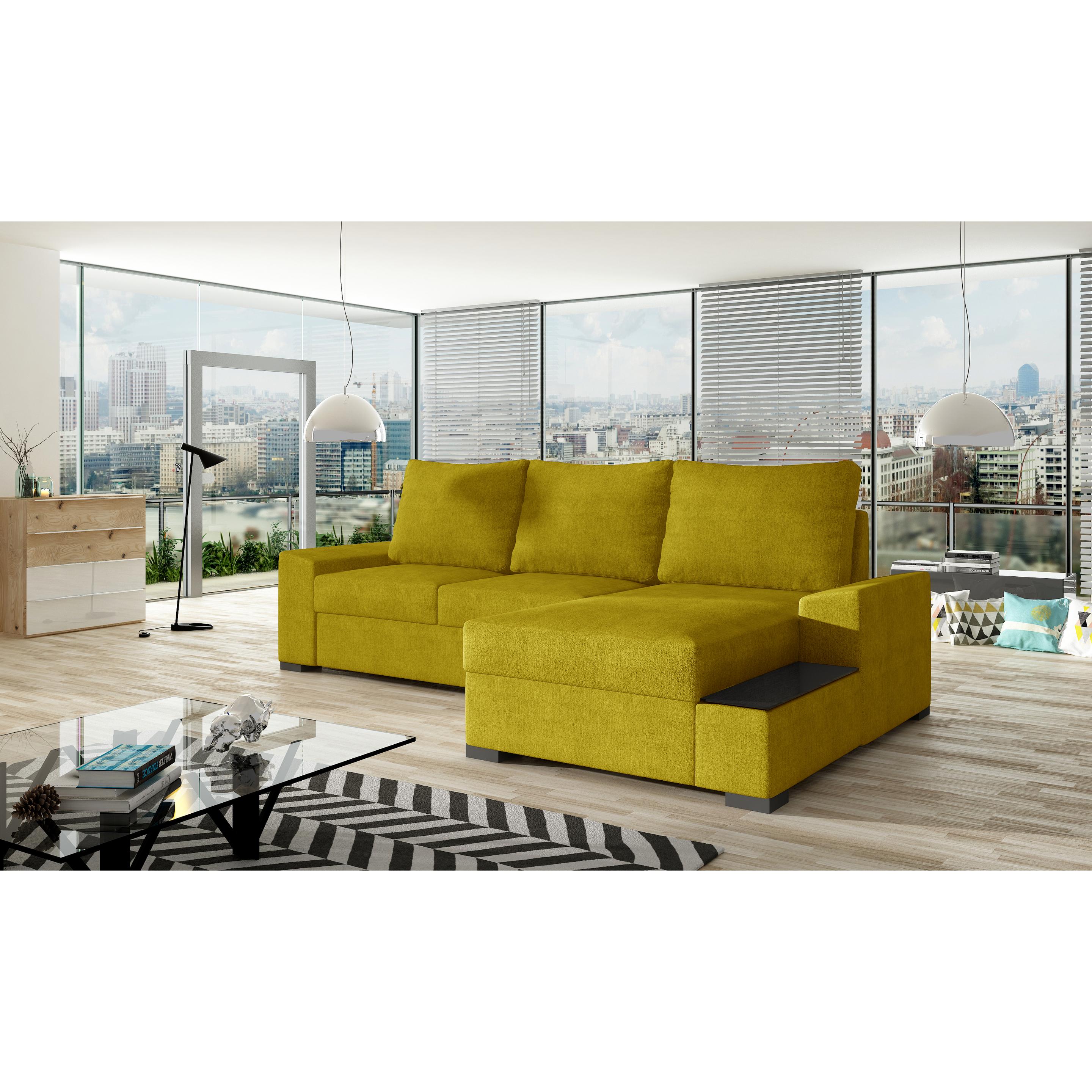 ELTAP, Sofa, Negro (Ecksofa, 3-Sitzer, Bettsofa)