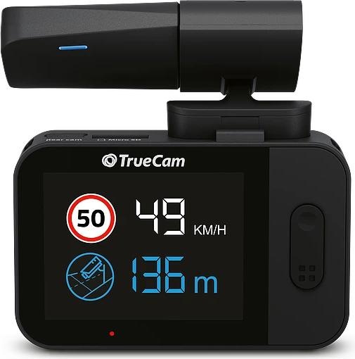 Produktbild TrueCam Rückwärtige Kamera für die M7 GPS Autokamera (Eingebautes Mikrofon, Bluetooth, GPS-Empfänger, Beschleunigungssensor, Eingebautes Display, Eingebaute Anzeige, WLAN, Full HD)