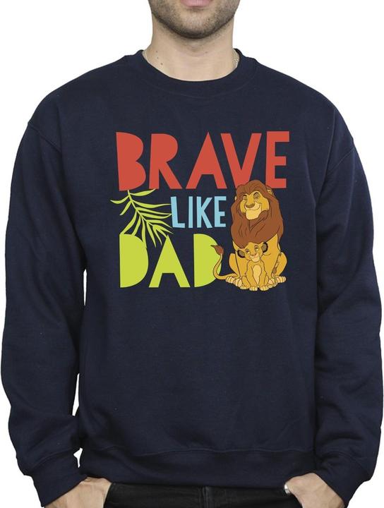 Image du produit Disney - Sweat THE LION KING BRAVE LIKE DAD - Homme (XL)