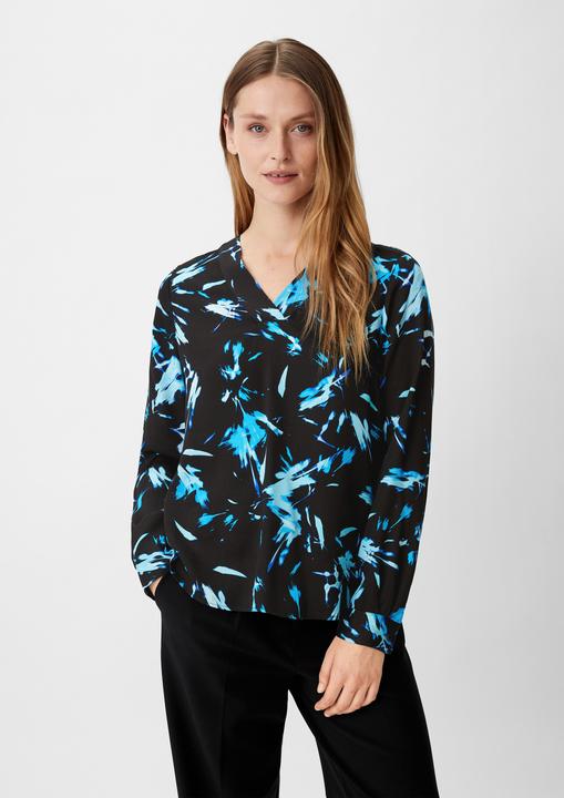 Produktbild Comma Bluse Satinbluse aus reiner Viskose (34)
