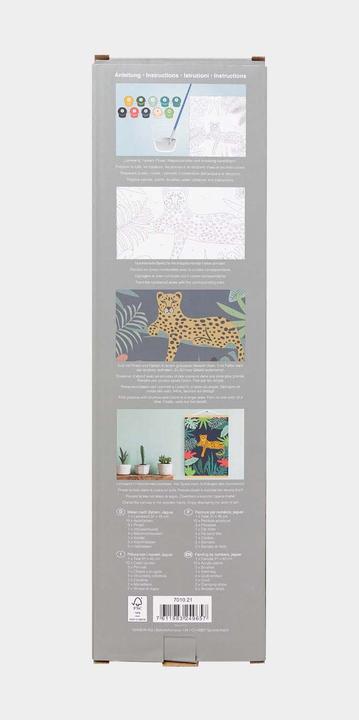 Immagine prodotto I Am Creative Pittura con i numeri, Jaguar, Decorazione murale