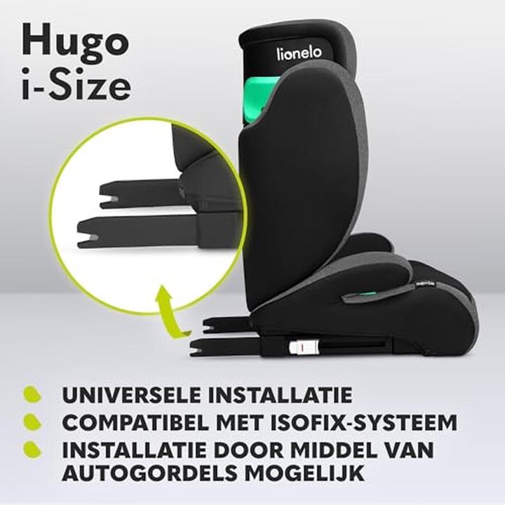 Actual product image Lionelo Hugo I-Size (Child seat, ECE R129/i-Size Standard)