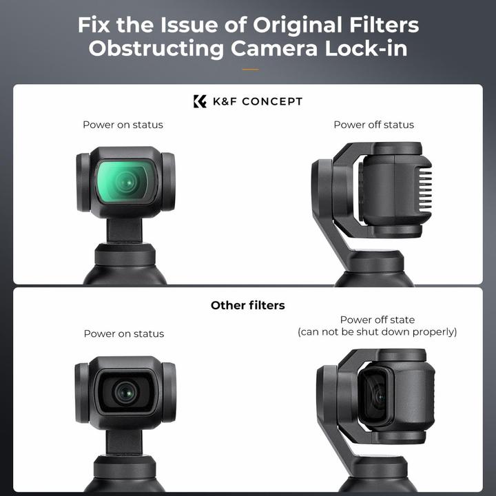 Produktbild K&F Concept Magnetic Black Mist 1/4, HD, Anti-Reflection Green Coating, Waterproof and Scratch Resistant on One