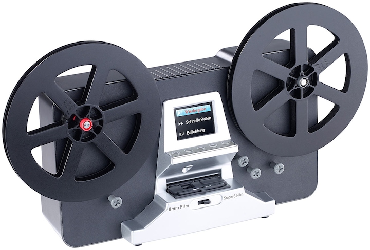 Somikon HD-XL-Film-Scanner & -Digitalisierer für Super 8 & 8 mm