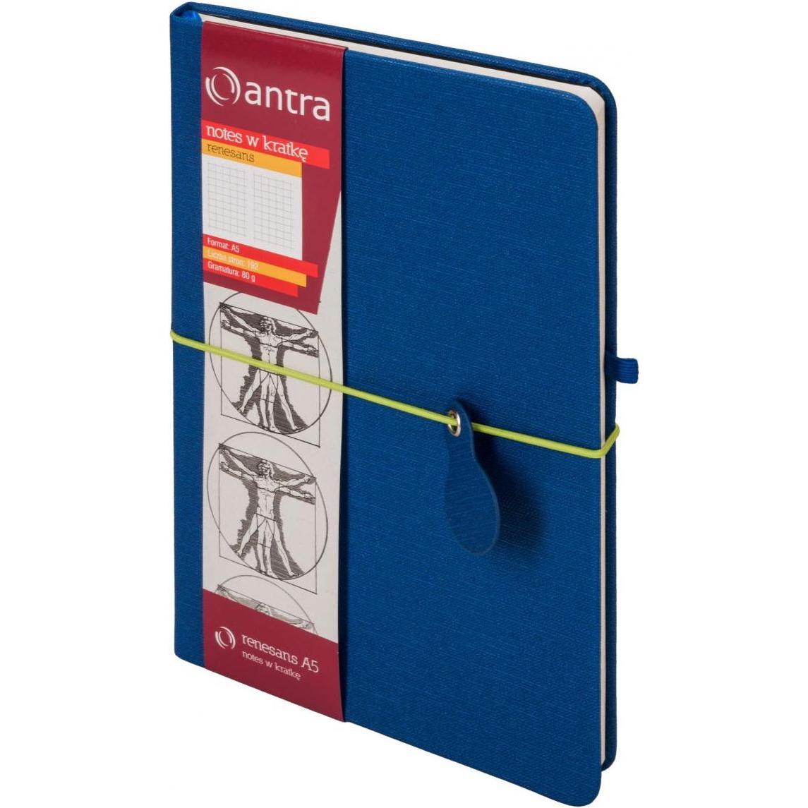 Antrax, Quaderni + Bloc notes, Note A5 Kratka Renaissance (244323) (A5, Quadretti, Copertina rigida)