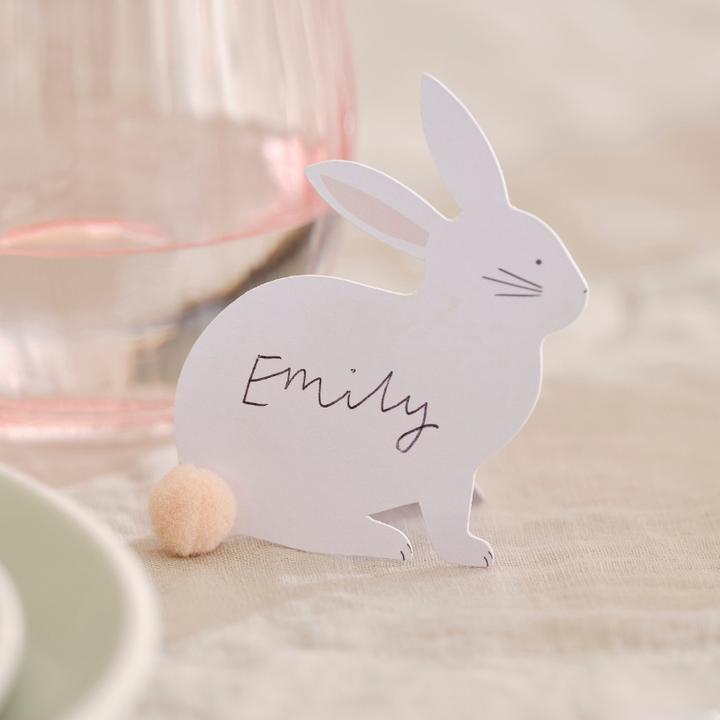 Actual product image Ginger Ray Place cards Easter bunny (6x)