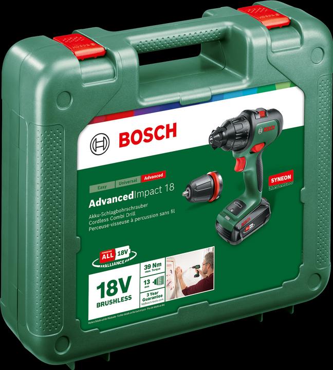 Actual product image Bosch Home & Garden Advanced Impact 18 (Rechargeable battery operated)