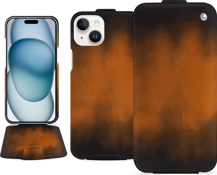 Produktbild Noreve Lederschutzhülle vertikal (Apple iPhone 15)