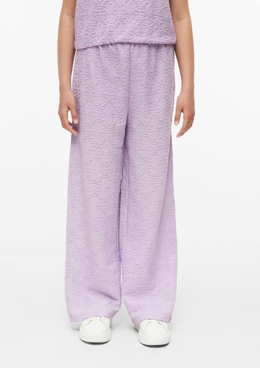 Produktbild s.Oliver Wide-Leg-Hose mit Strukturmuster (134)