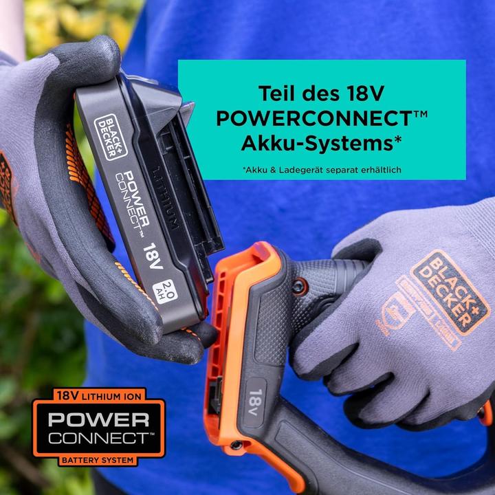Actual product image Black & Decker Black&Decker Akku-Rasentrimmer18V ohne Akku28cm (Trim line)