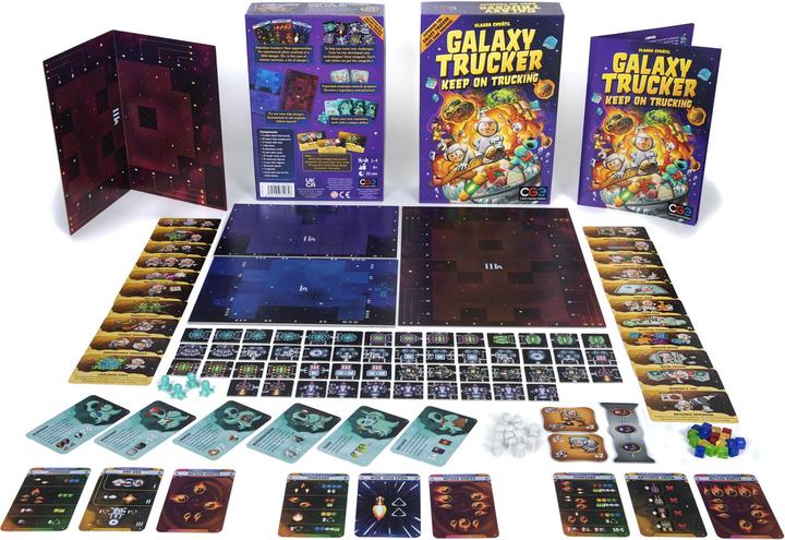 Produktbild Czech games edition CZ118 - Galaxy Trucker 2nd Edition: Immer weiter!, Brettspiel, für 2-4 Spieler (DE-Erweiterung) (Deutsch, 2 - 4 Spieler)