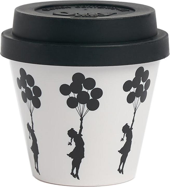 Produktbild Quycup Espresso Cup FLYING BALLOONS GIRL (90 ml, 2 x)